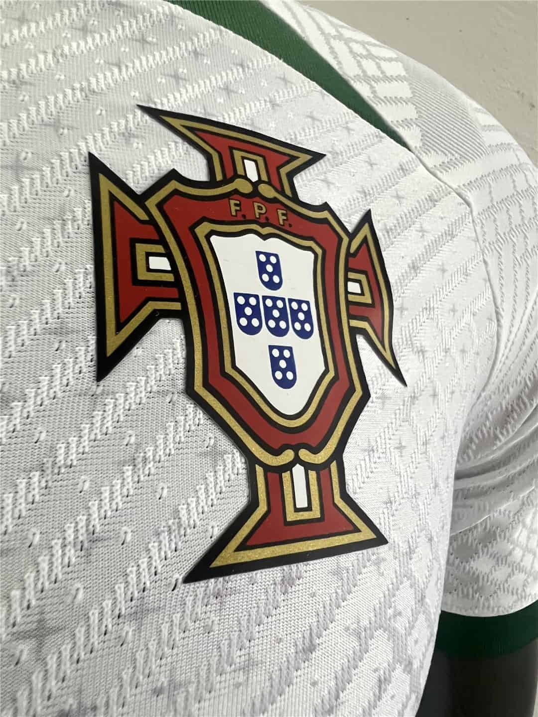 Mens Portugal Pre-Match Short Training Jersey White 2022 - Match