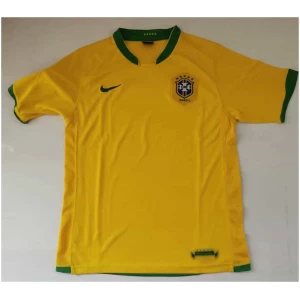 Brazil Retro Home Jersey Mens 2006