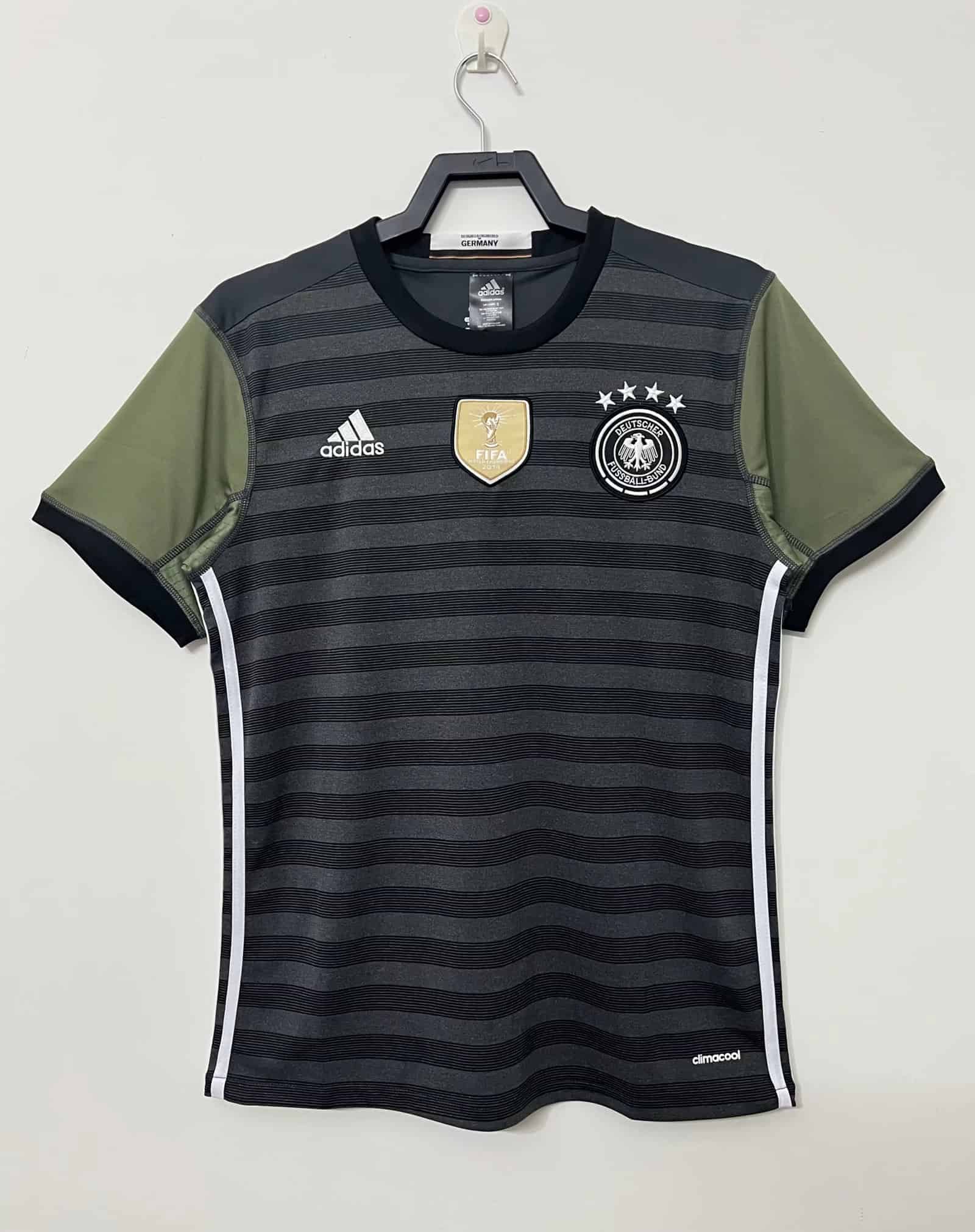 Mens Germany Retro Away Jersey 2016