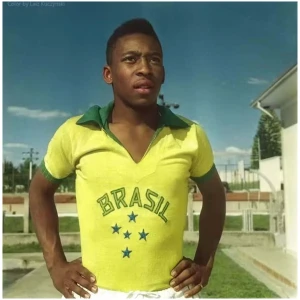 Mens Brazil Retro Home Jersey 1958