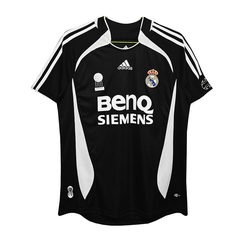 Mens Real Madrid Retro Third Jersey 2006/07