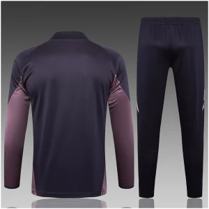 Kids Arsenal Training Suit Purple Brown 2024/25