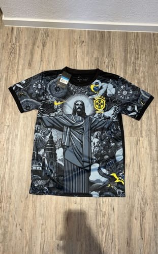 Click to view full screen Mens Brazil Special Edition Jesus Jersey 2024 photo review